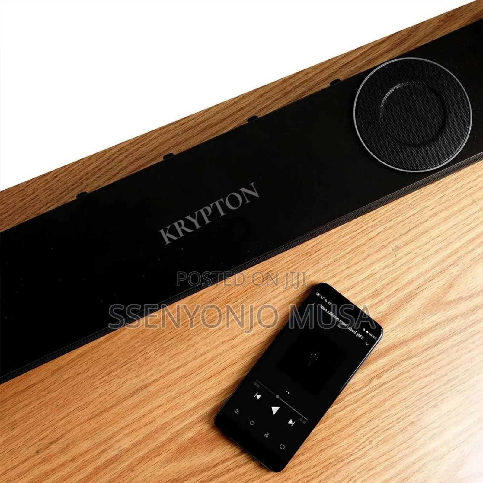 Krypton Portable Sound Bar System 2.2ch– 25w, Bluetooth, Optical, Hdmi