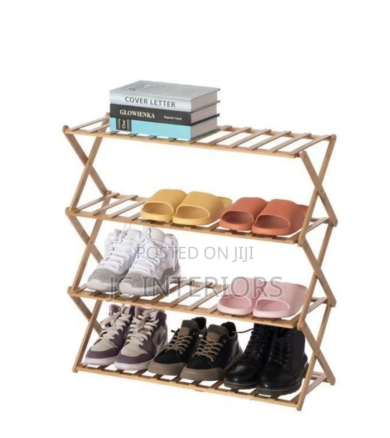 Bambo Shoe Rack - 4 Layer