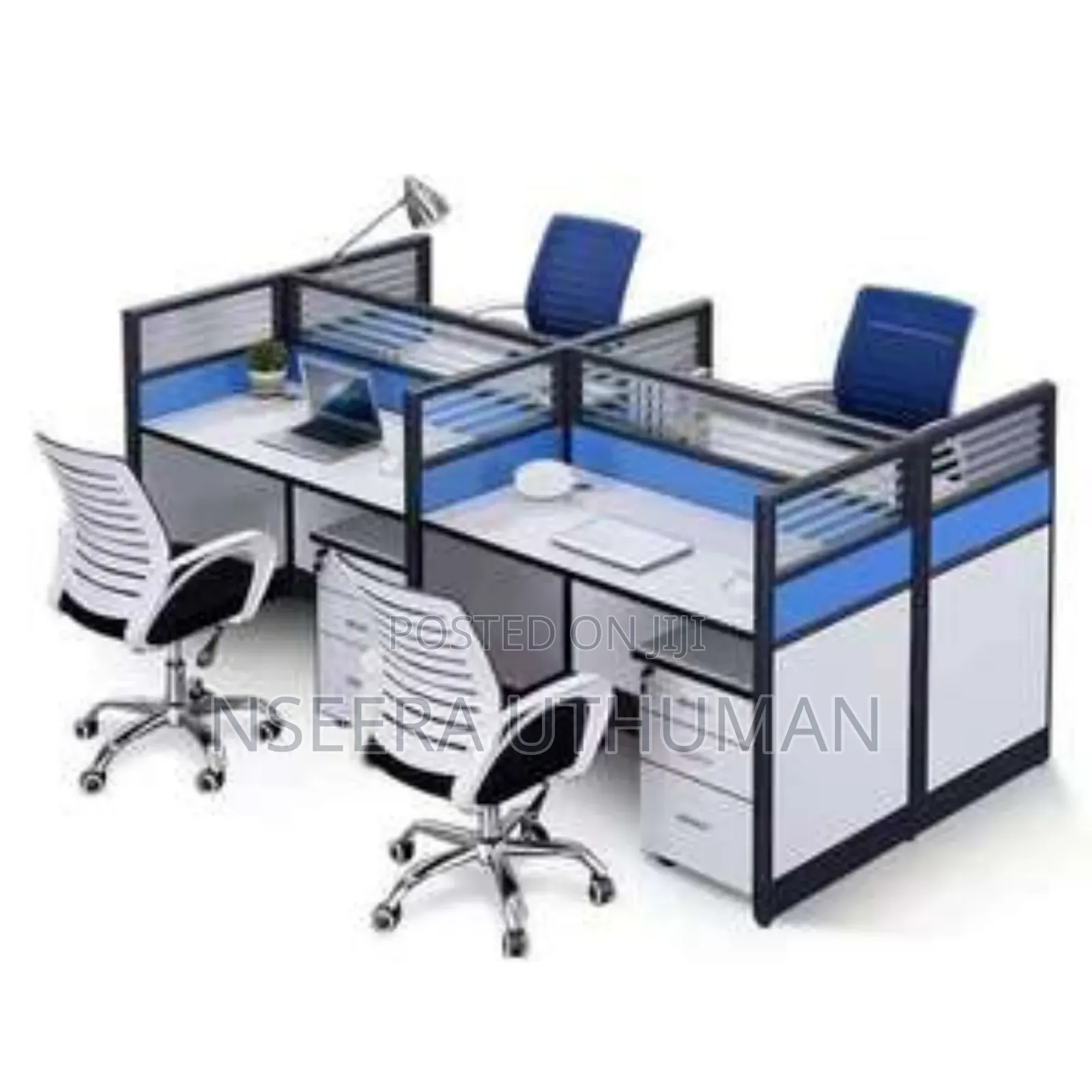 4 Seater Office Work Station