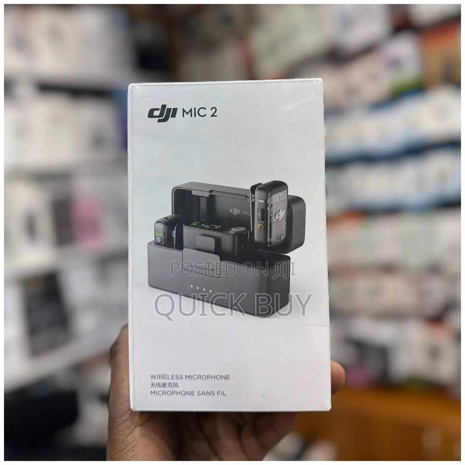 Dji Mic 2 Digital Wireless Dual Microphone Kit With Charging Case