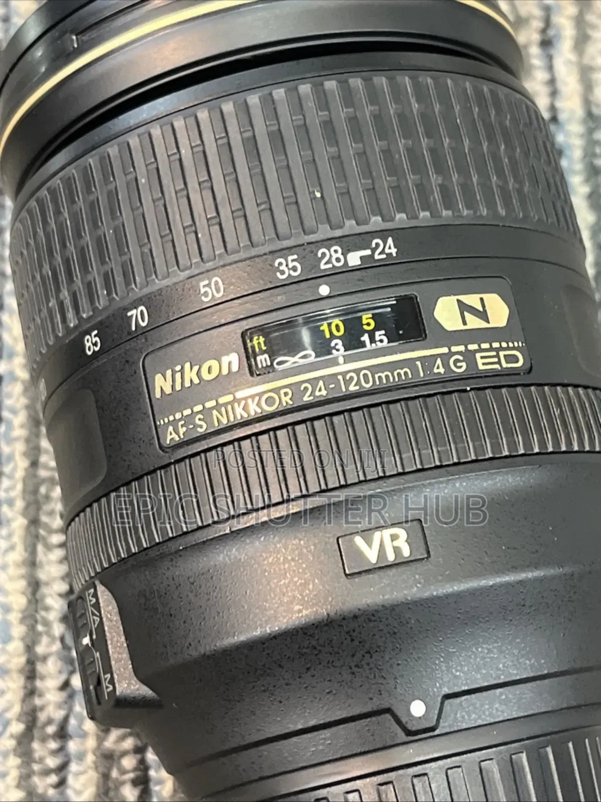 Nikon Af-S Nikkor 24-120mm F/4g Ed Vr Lens