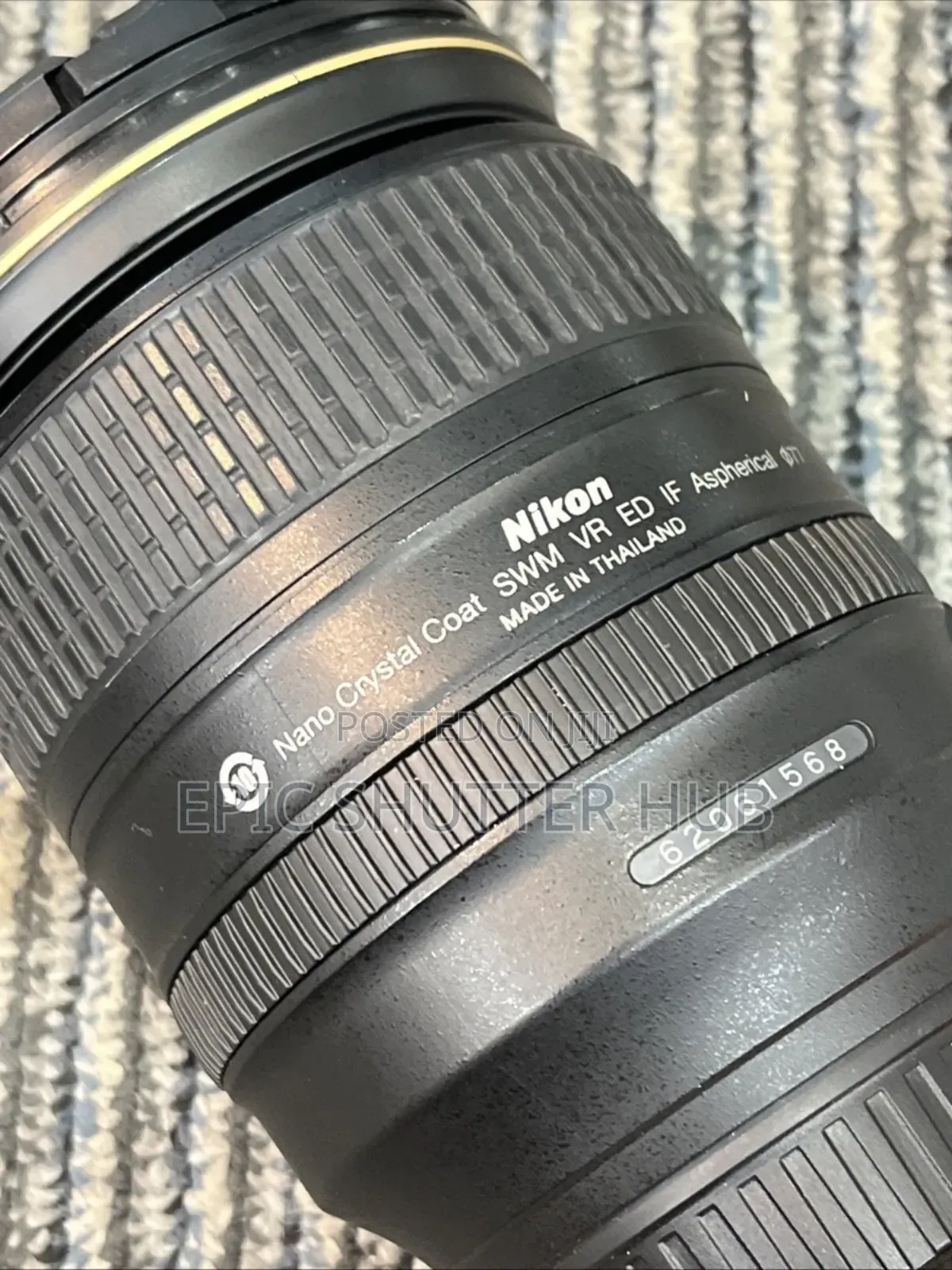 Nikon Af-S Nikkor 24-120mm F/4g Ed Vr Lens