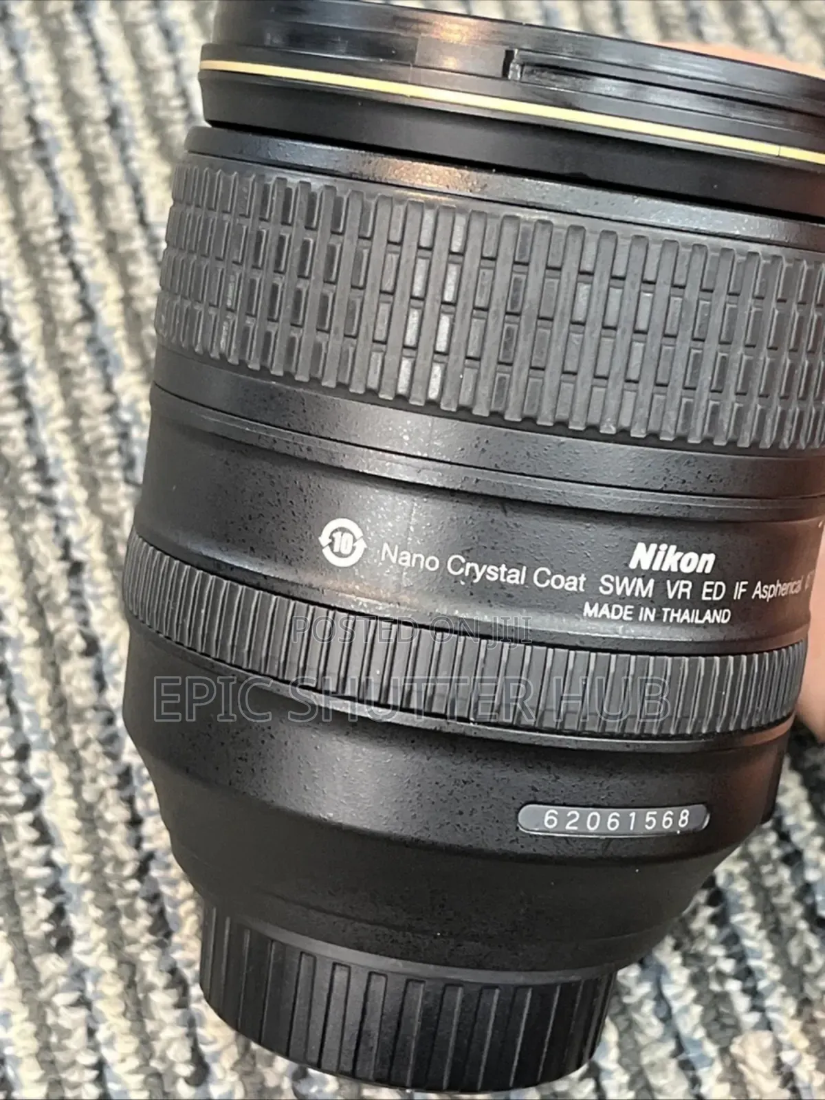Nikon Af-S Nikkor 24-120mm F/4g Ed Vr Lens