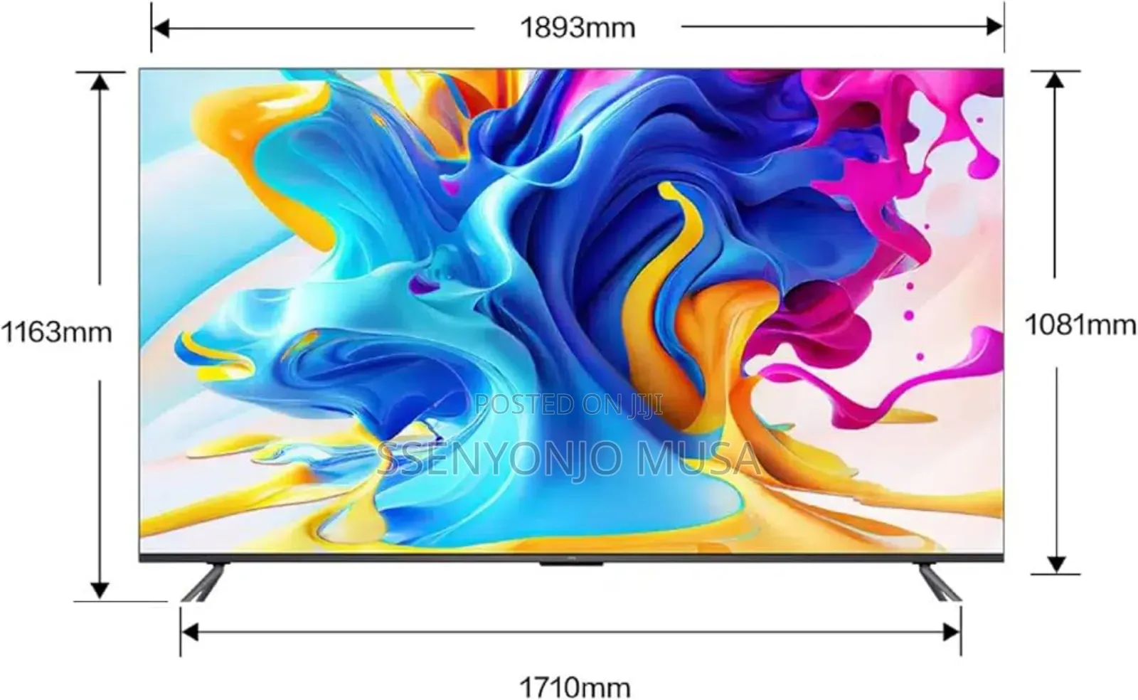 TCL Tv 85-Inch Qled Ultra Hd Smart Google Tv - 85c655 - Hdr10+