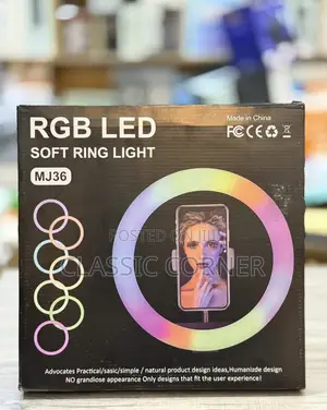 Mj36 14inch Rgb Led Soft Ring Light