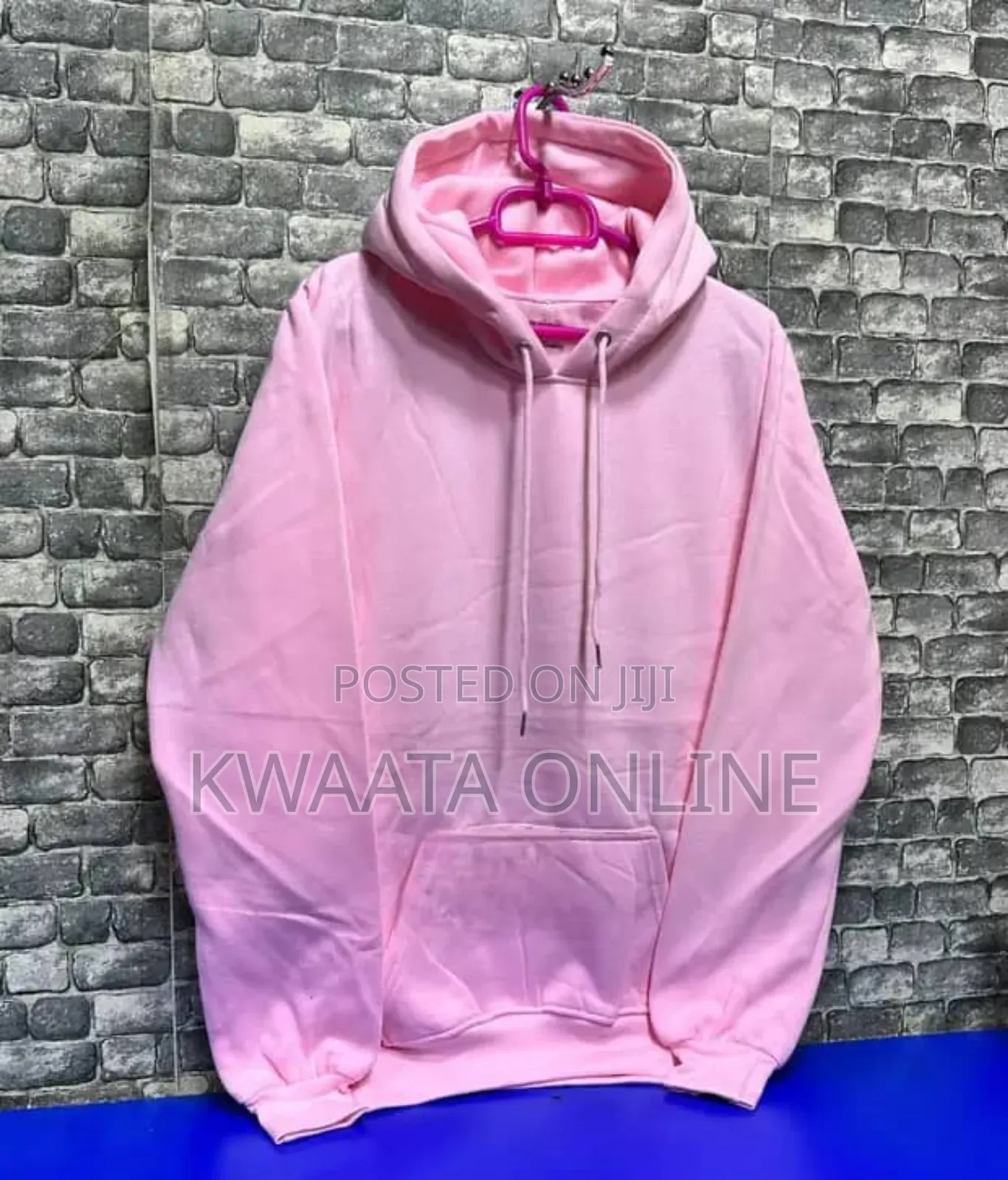 All Colors-Hooded Collar Drawstring Hoodies Pullover Cotton Jumpers