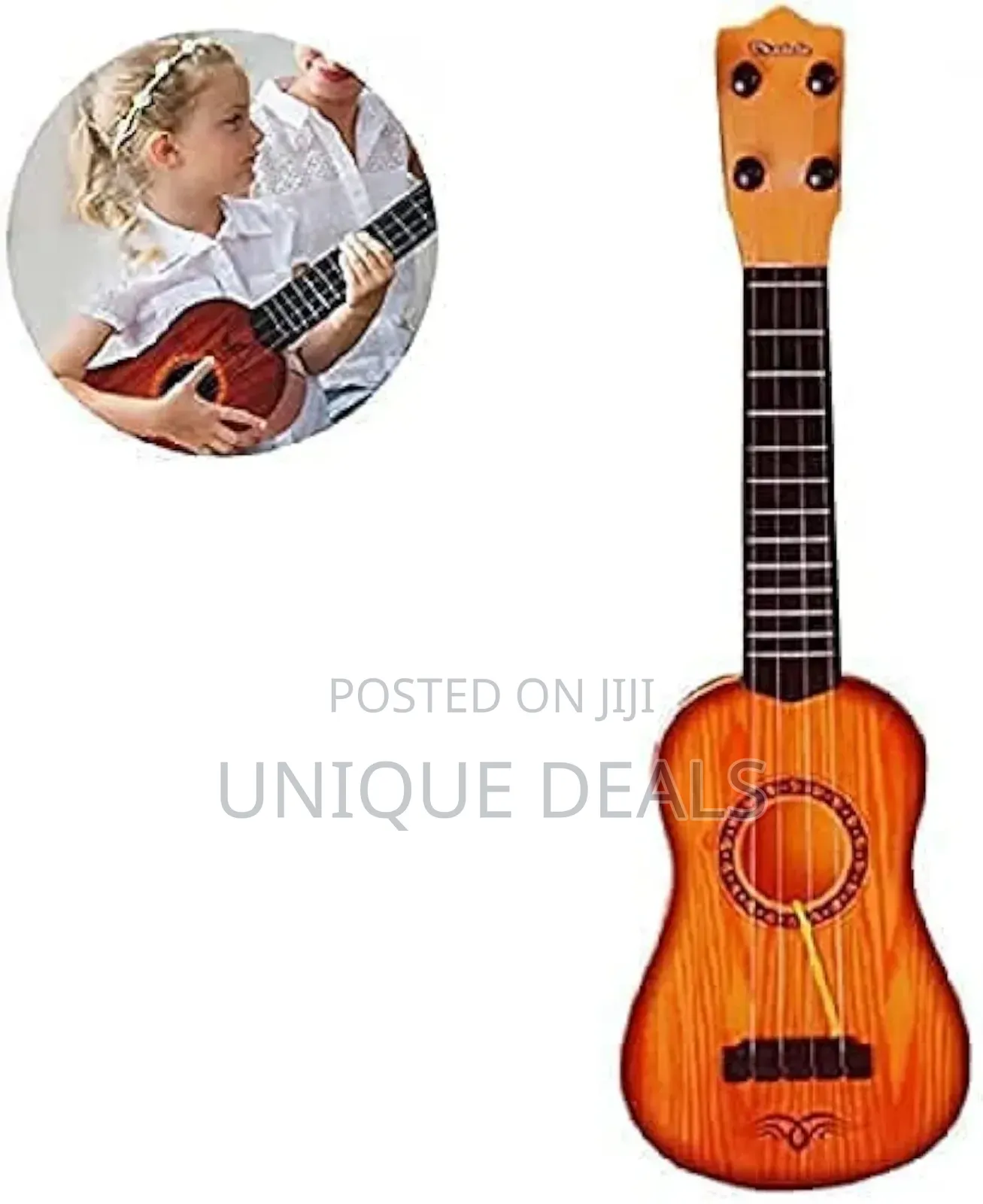 Guitar Toy for Kids 4-String Acoustic Music Learning Toys