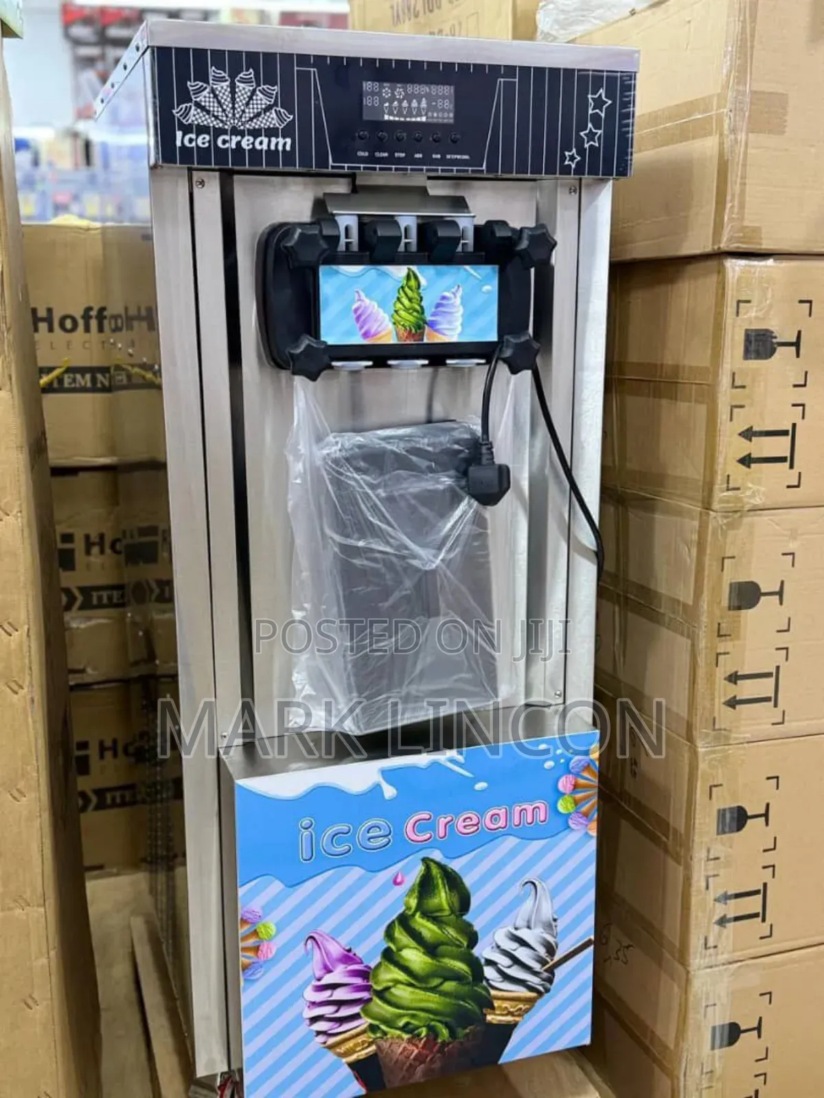 Commercial Soft-serve Ice Cream Machine