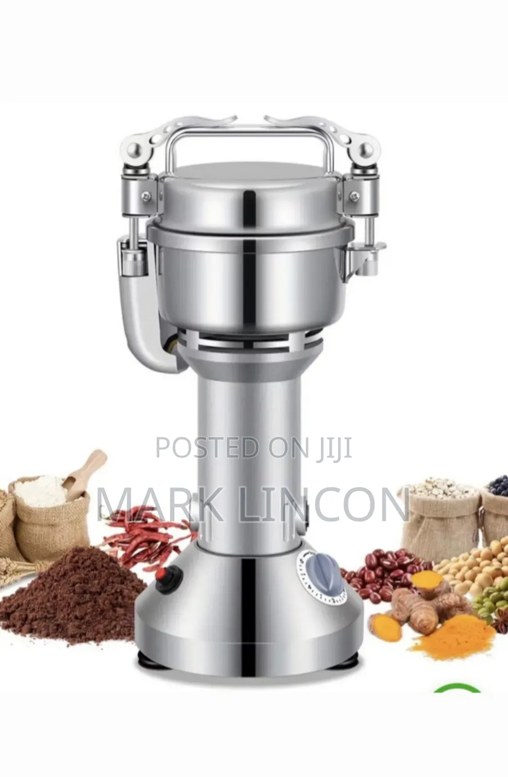 High-Speed Electric Grain Mill Grinder 200g