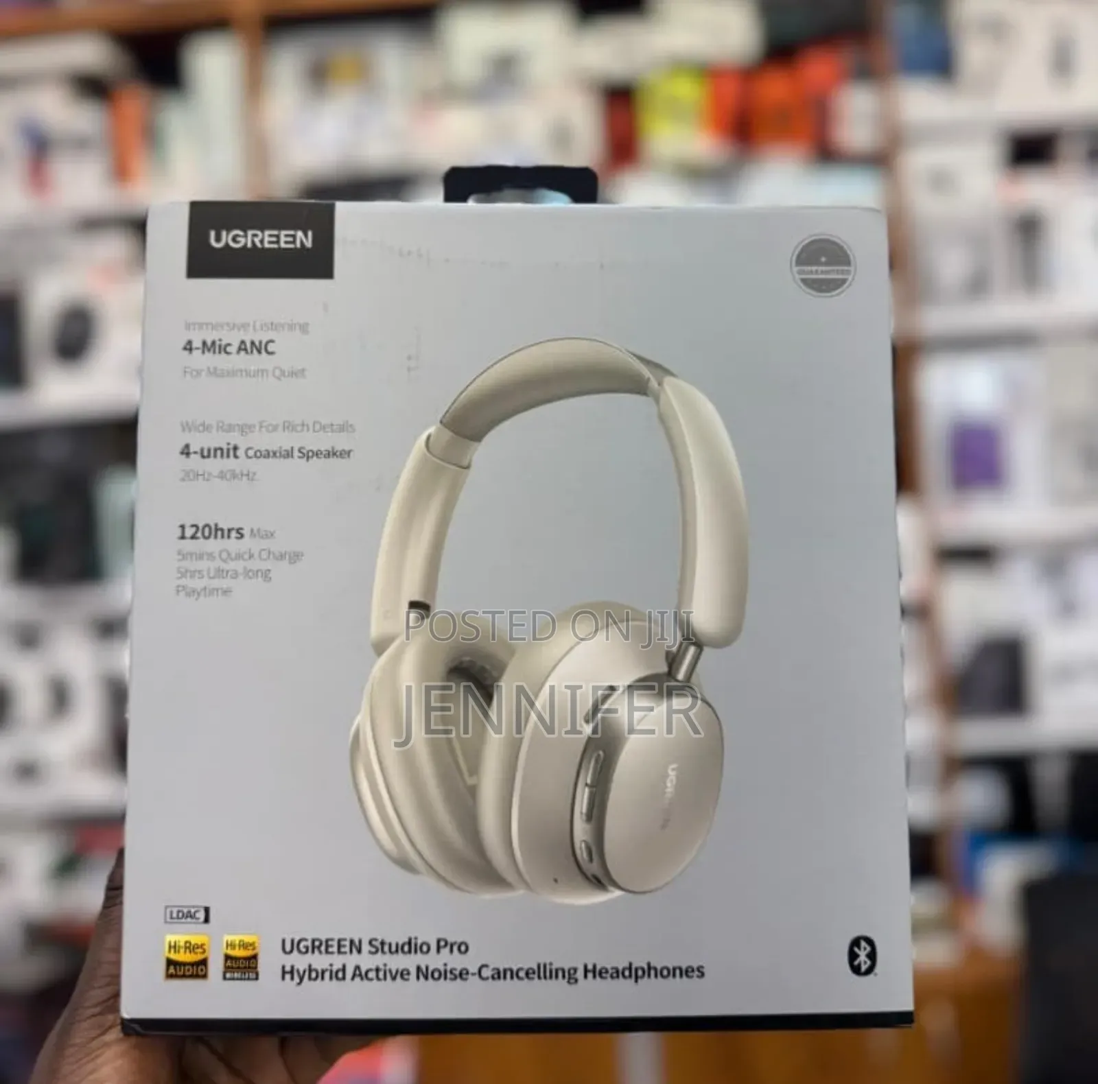 Ugreen Studio Pro Hybrid Active Noise-Cancelling Headphones.