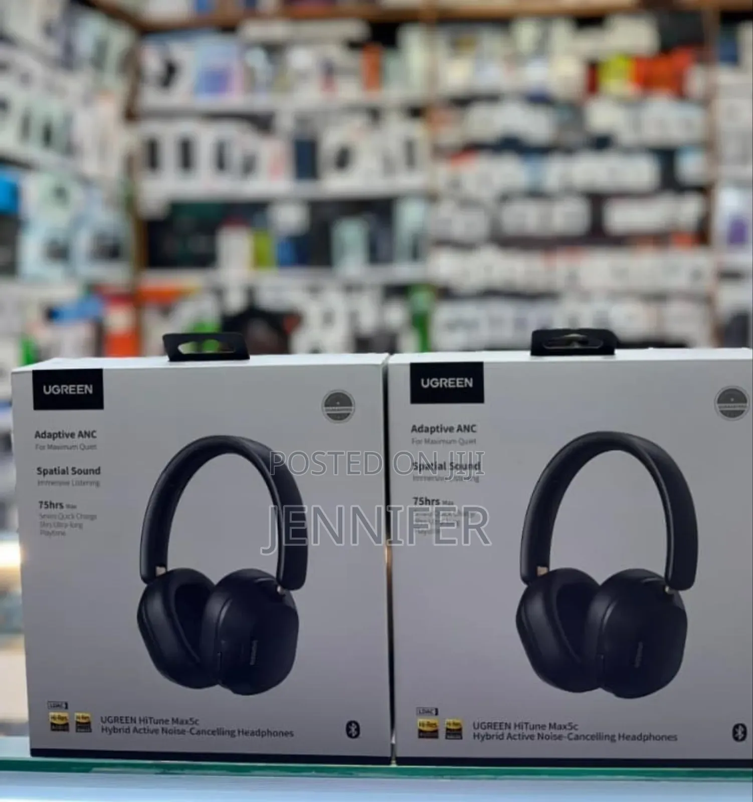 Ugreen Hitune Max5c Hybrid Active Noise-Cancelling Headphones.