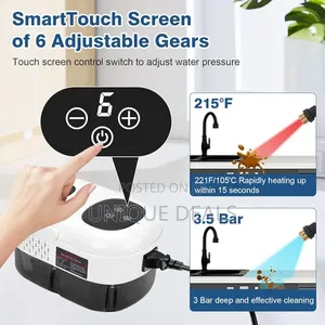 2500w High Pressure Steam Cleaner, 1100ml Steam Cleaner