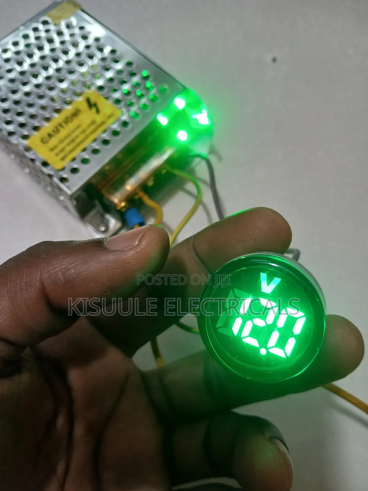 Dc Led Indicator Pilot Lamps Mini Panel Meter