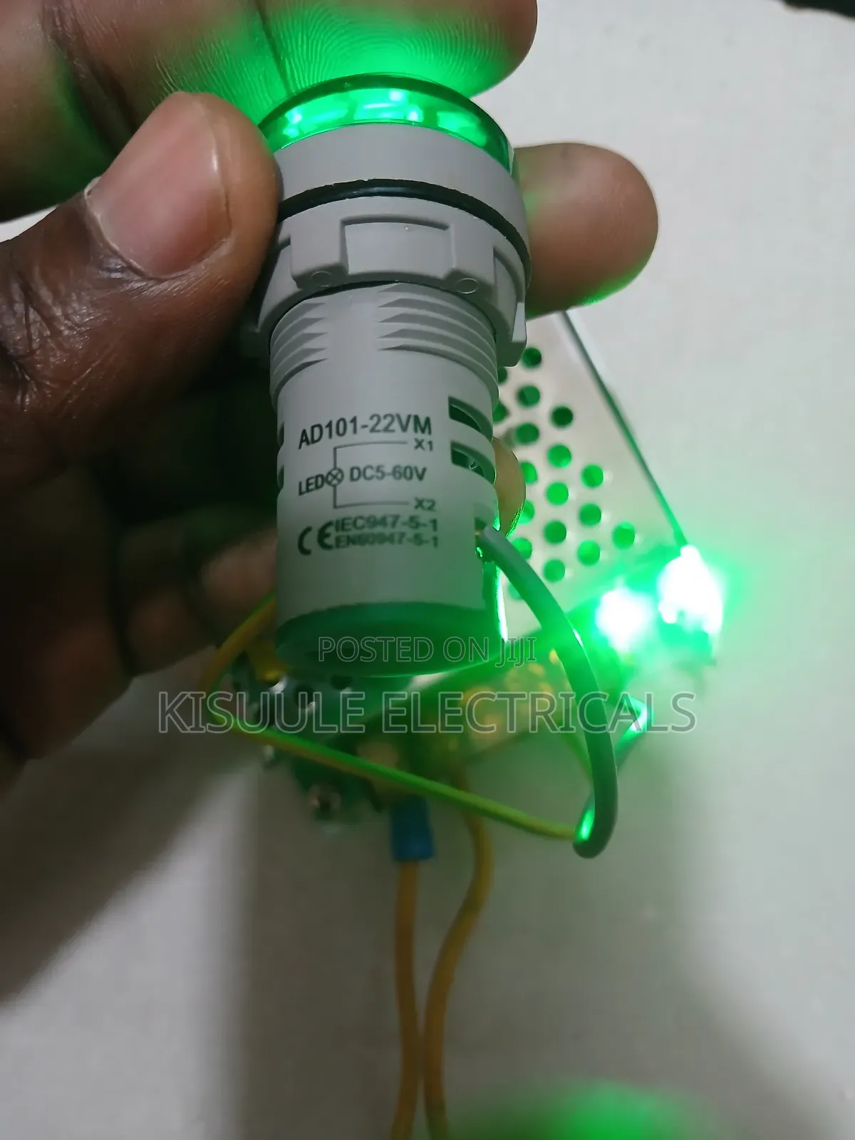 Dc Led Indicator Pilot Lamps Mini Panel Meter