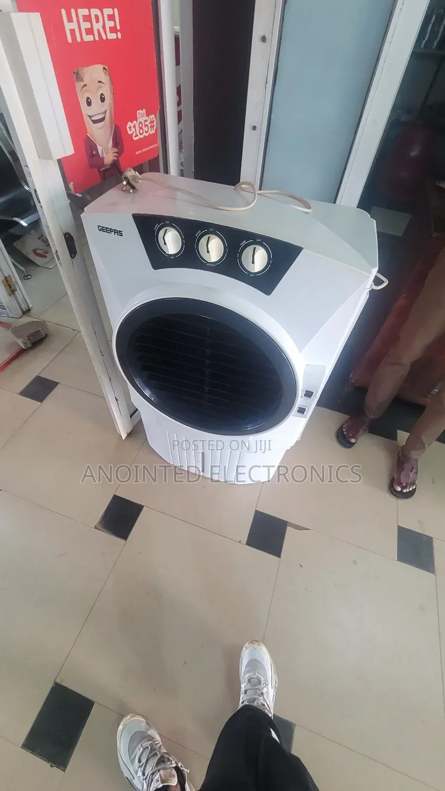 Geepas Heavy-Duty Air Cooler 65l