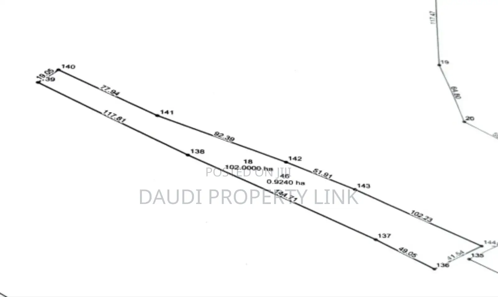 21⁄2 , 11⁄2 and 31⁄2acres at 34m Per Acre From 38m at Acre, in Rubaya Mb.
