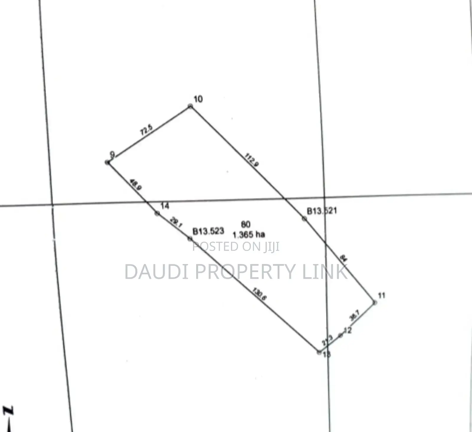 21⁄2 , 11⁄2 and 31⁄2acres at 34m Per Acre From 38m at Acre, in Rubaya Mb.