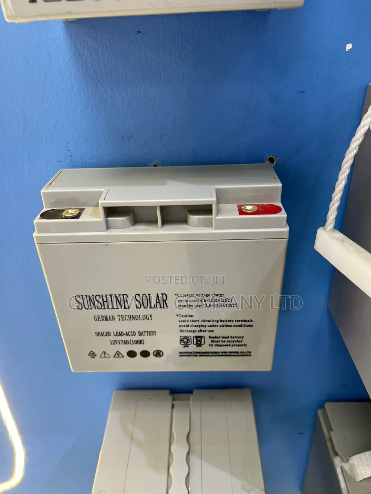 17ah Sunshine Battery