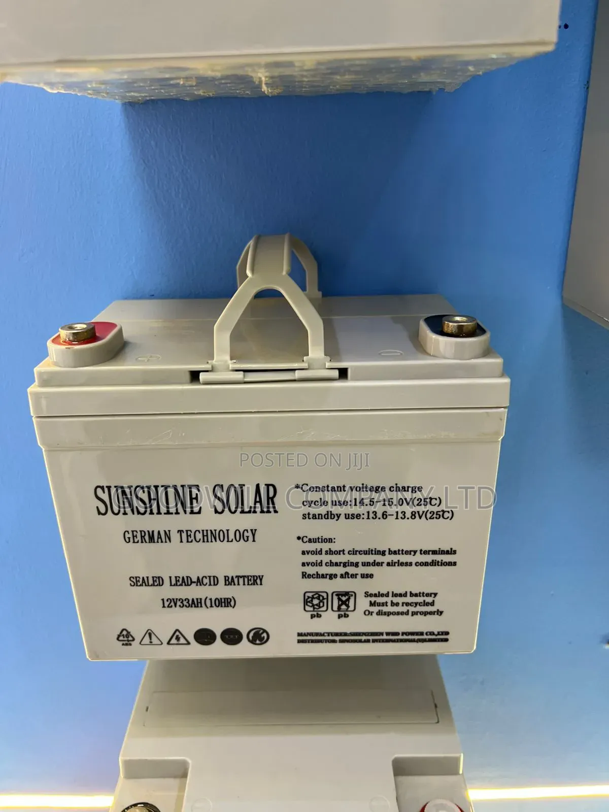 33ah Sunshine Battery