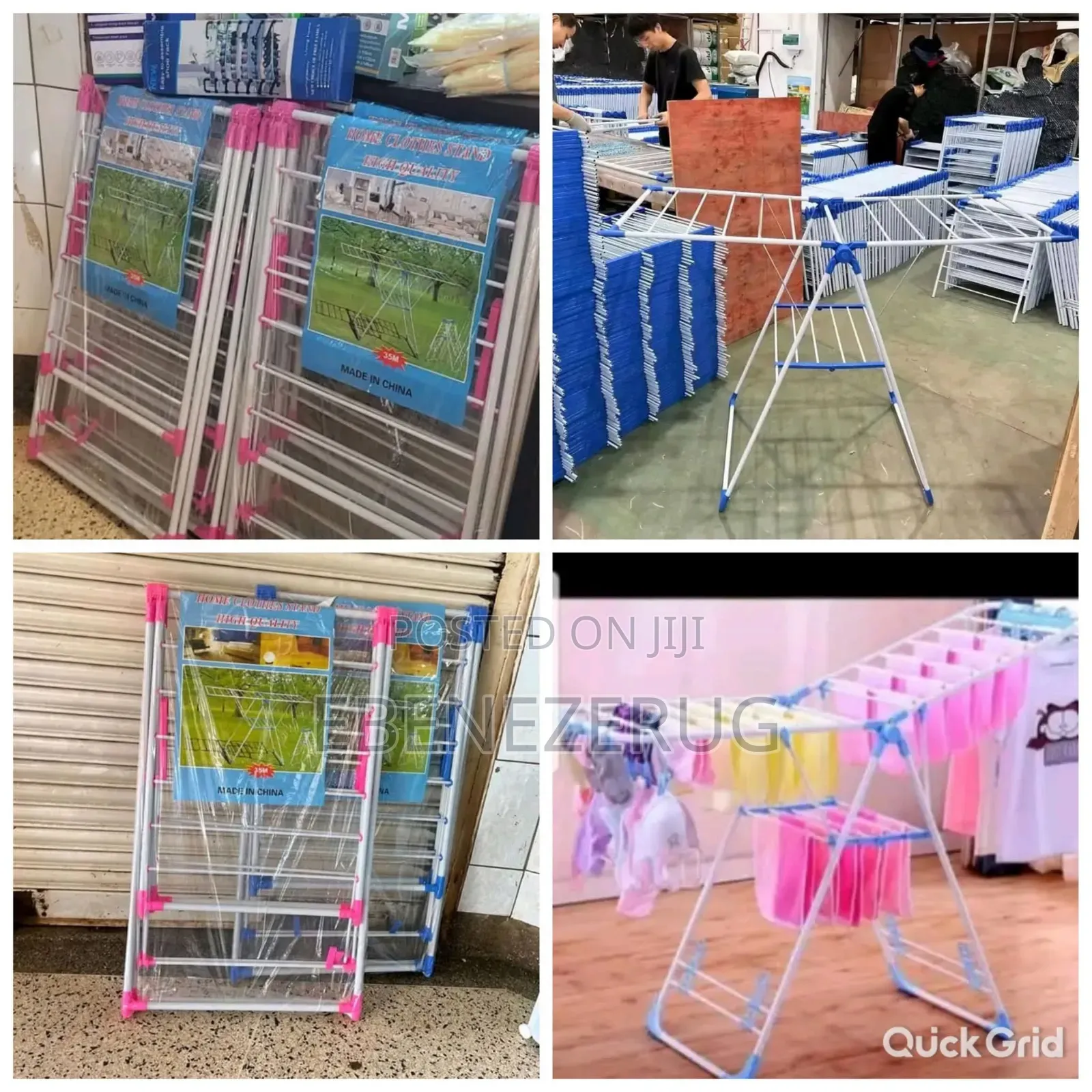 Clothes Drying Rack Organizer