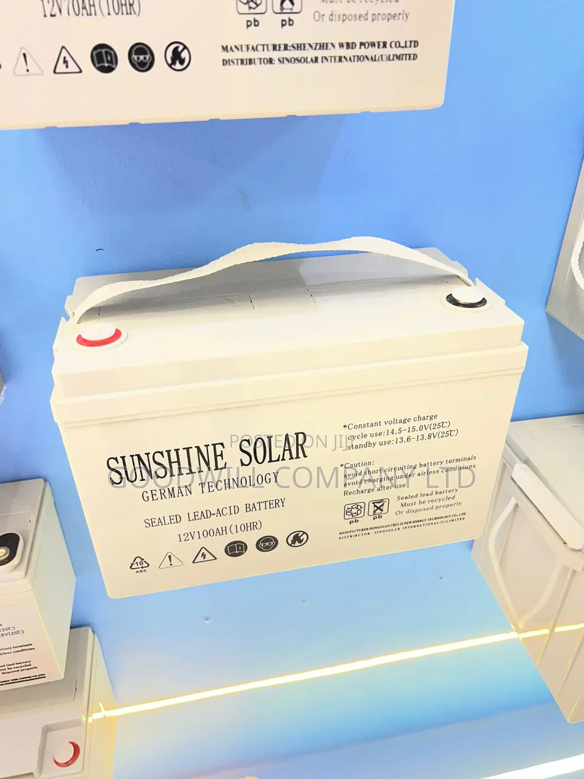100ah Sunshine Battery