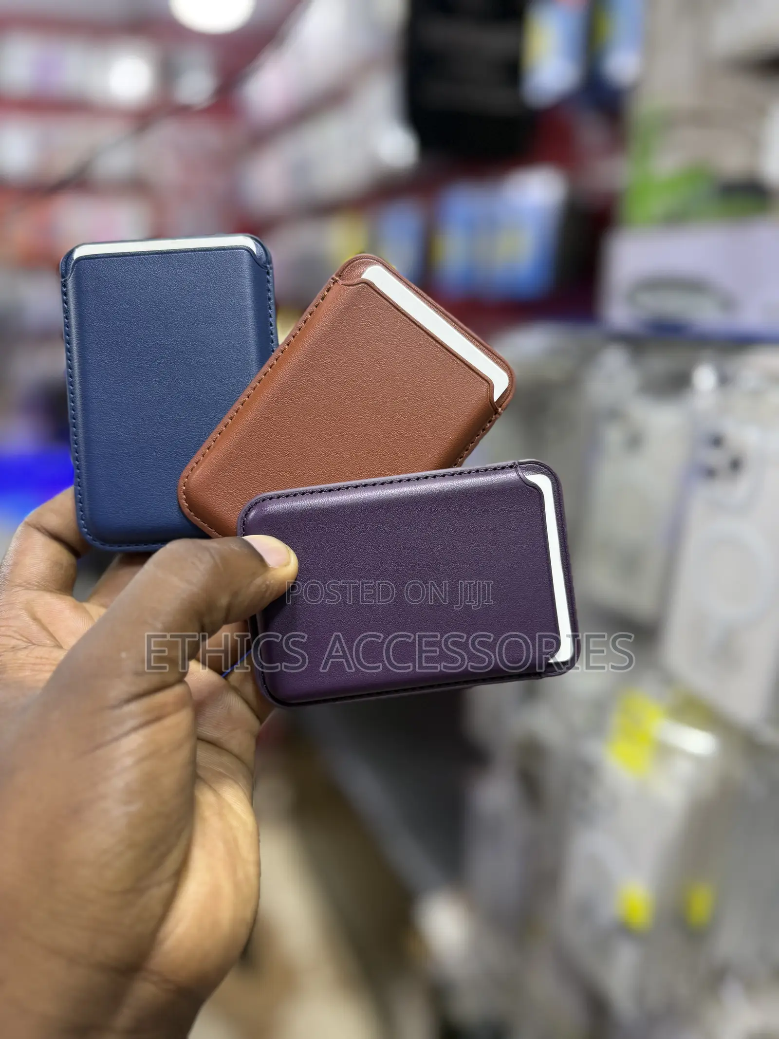 Magsafe-Compatible Leather Wallets
