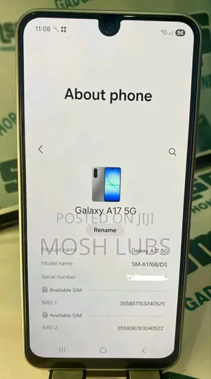 New Samsung Galaxy A17 5G 256 GB Black