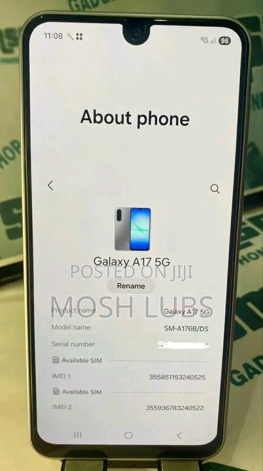 New Samsung Galaxy A17 5G 256 GB Black