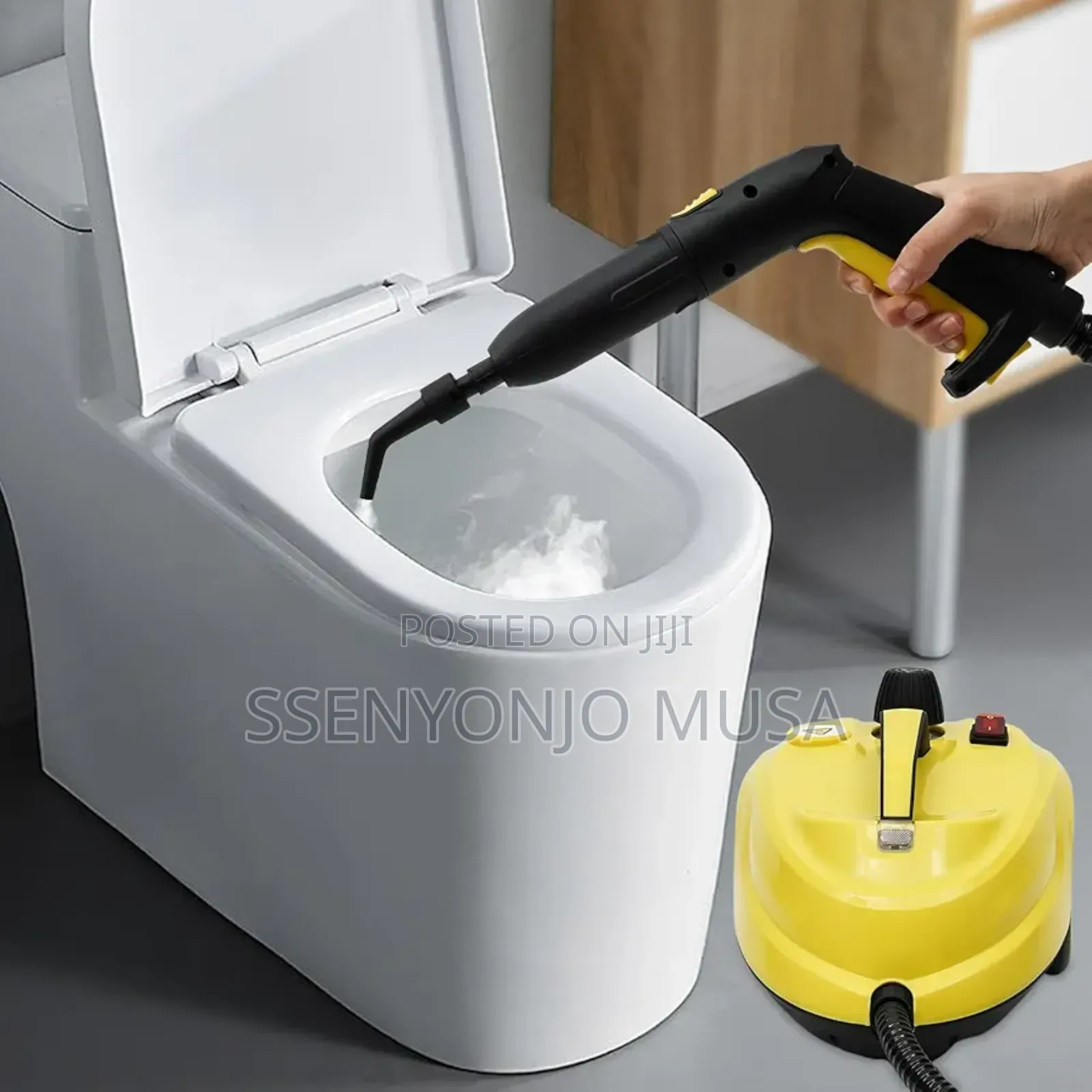 Steam Cleaner Pressure 1.8l Tank 2000w 5 Bar 320°F Multi-Purpose.