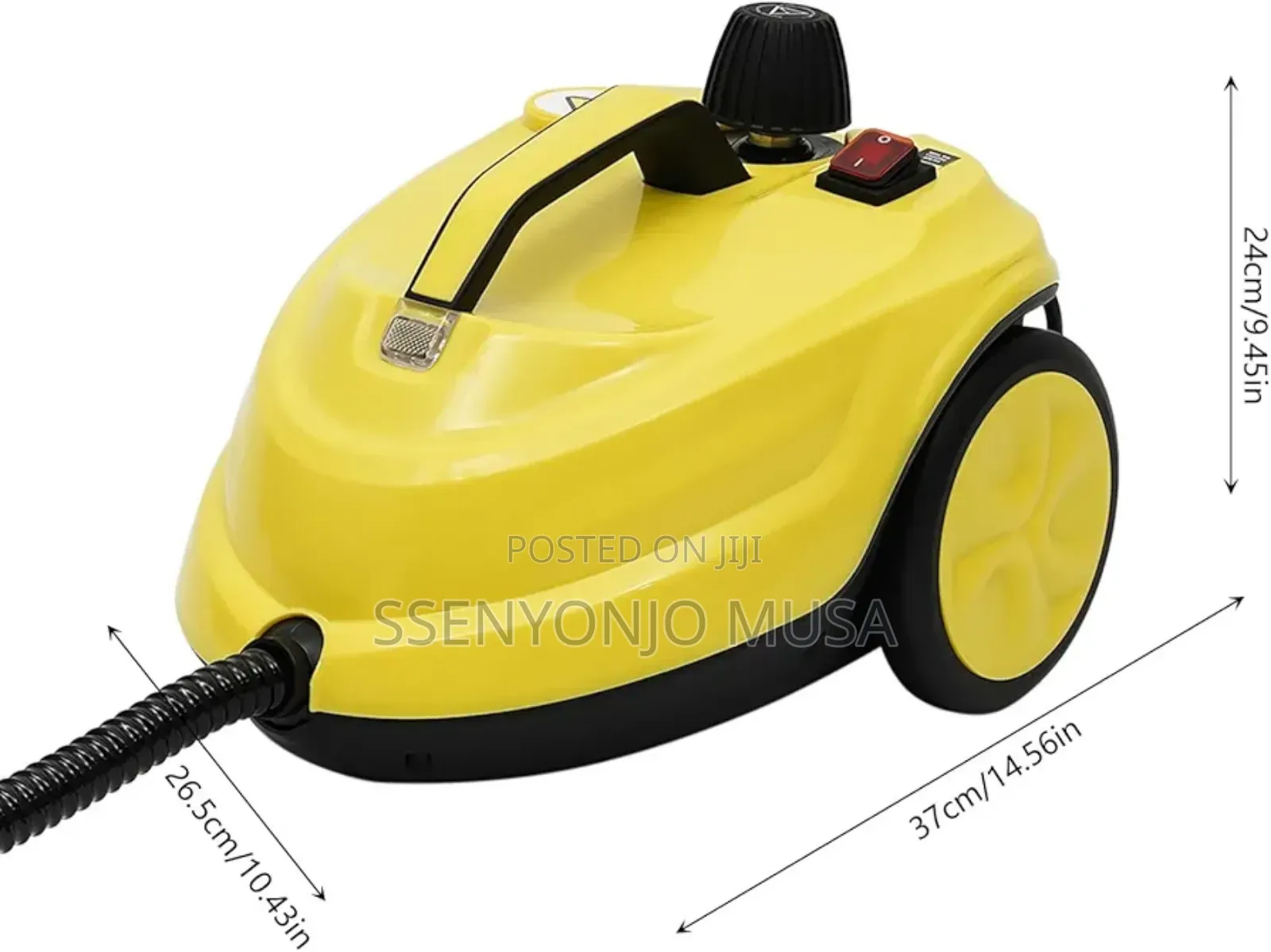Steam Cleaner Pressure 1.8l Tank 2000w 5 Bar 320°F Multi-Purpose.
