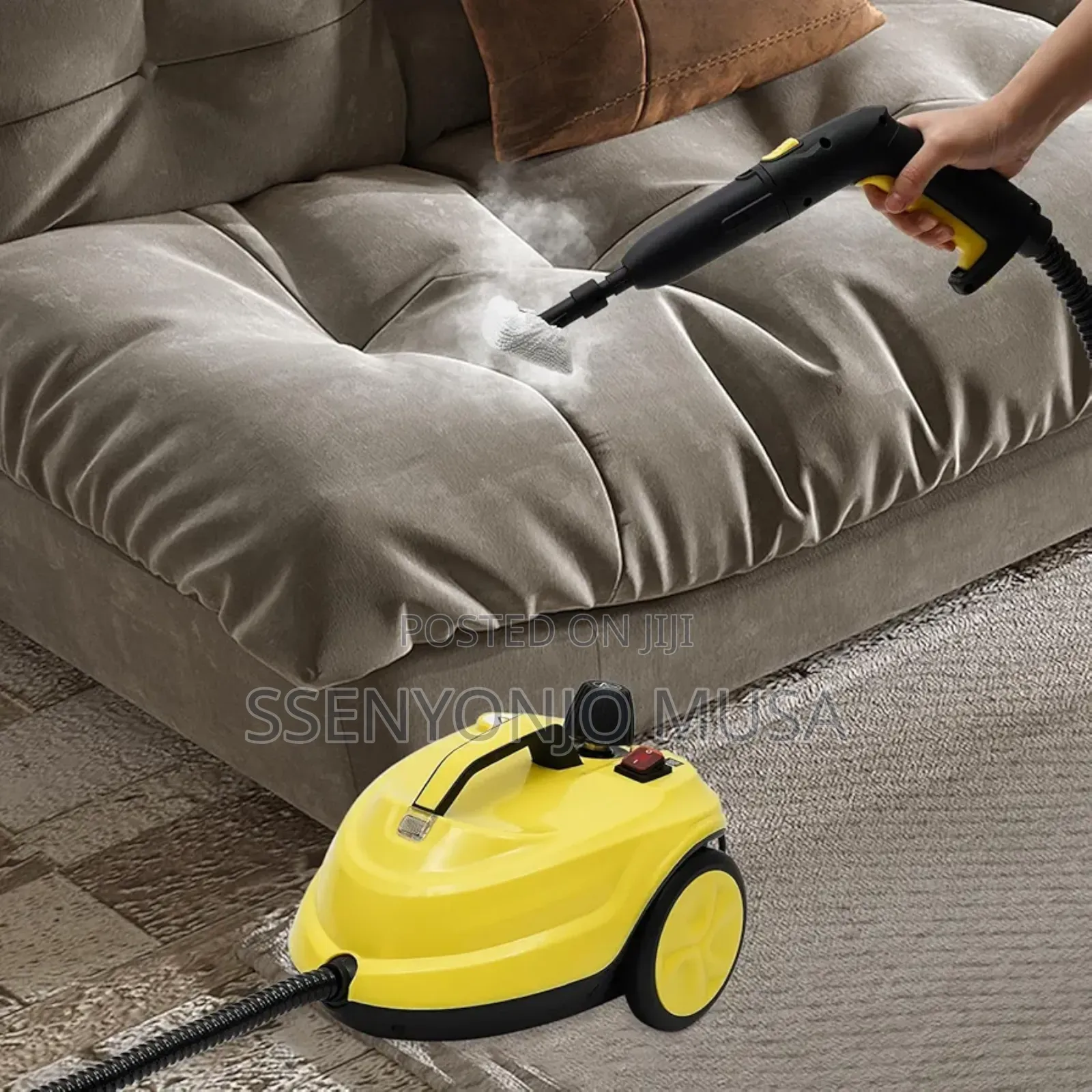 Steam Cleaner Pressure 1.8l Tank 2000w 5 Bar 320°F Multi-Purpose.
