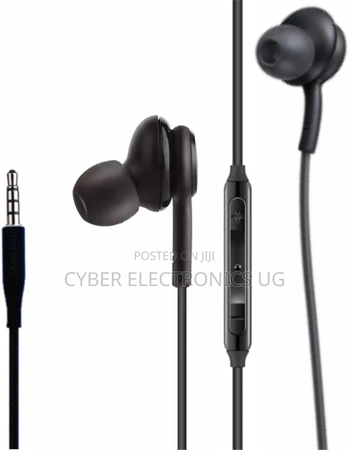 Aux Earphones 3.5mm Jack With Microphone and Volume Buttons