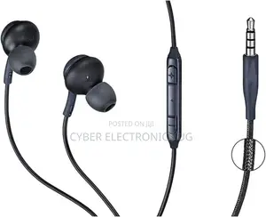 Aux Earphones 3.5mm Jack With Microphone and Volume Buttons