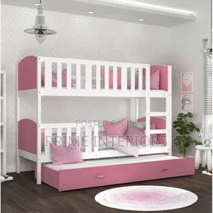 Decker Wooden Beds , Bunk Beds For Children In All Sizes