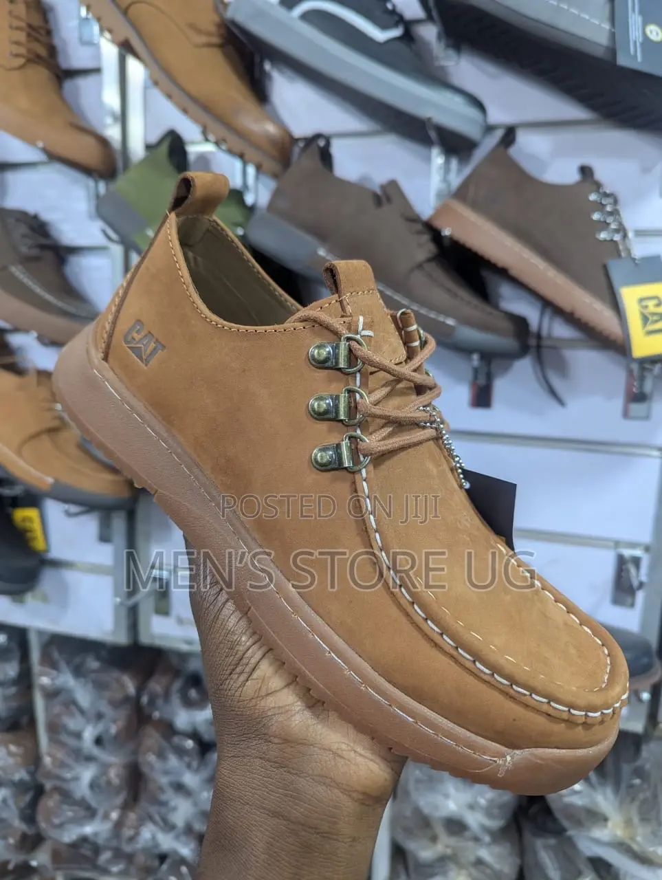 Cat Casual Genuine Leather Shoes