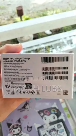 New Xiaomi Redmi 15C 4G 256 GB Orange