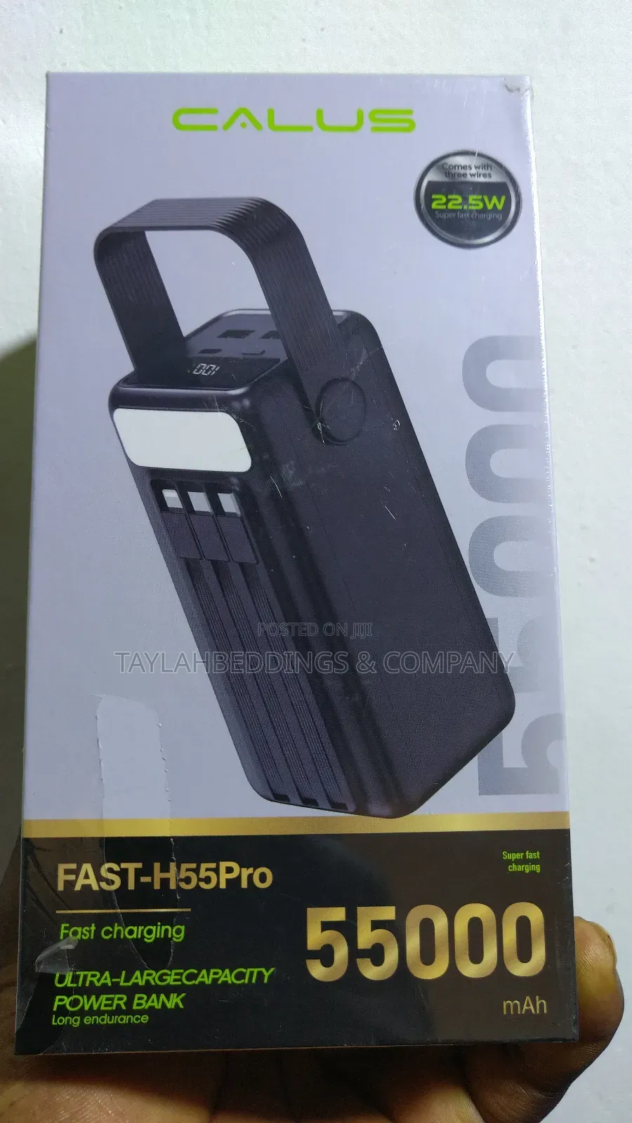 Calus Fast Ultra-High Capacity 55000mah Power Bank 22.5w Fast Charging