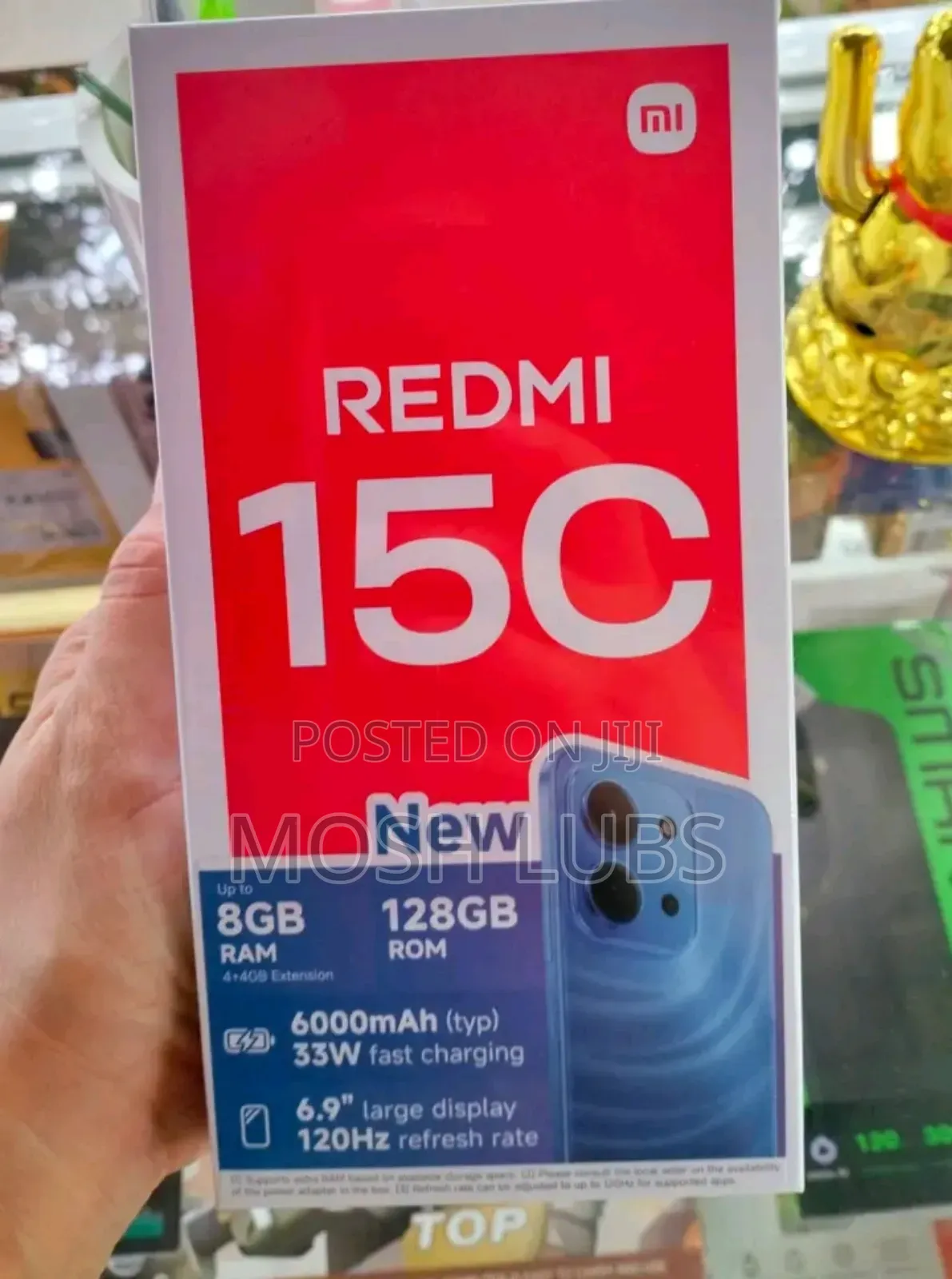 New Xiaomi Redmi 15C 4G 256 GB Gray