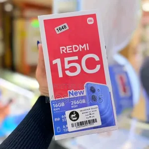 New Xiaomi Redmi 15C 4G 256 GB Black
