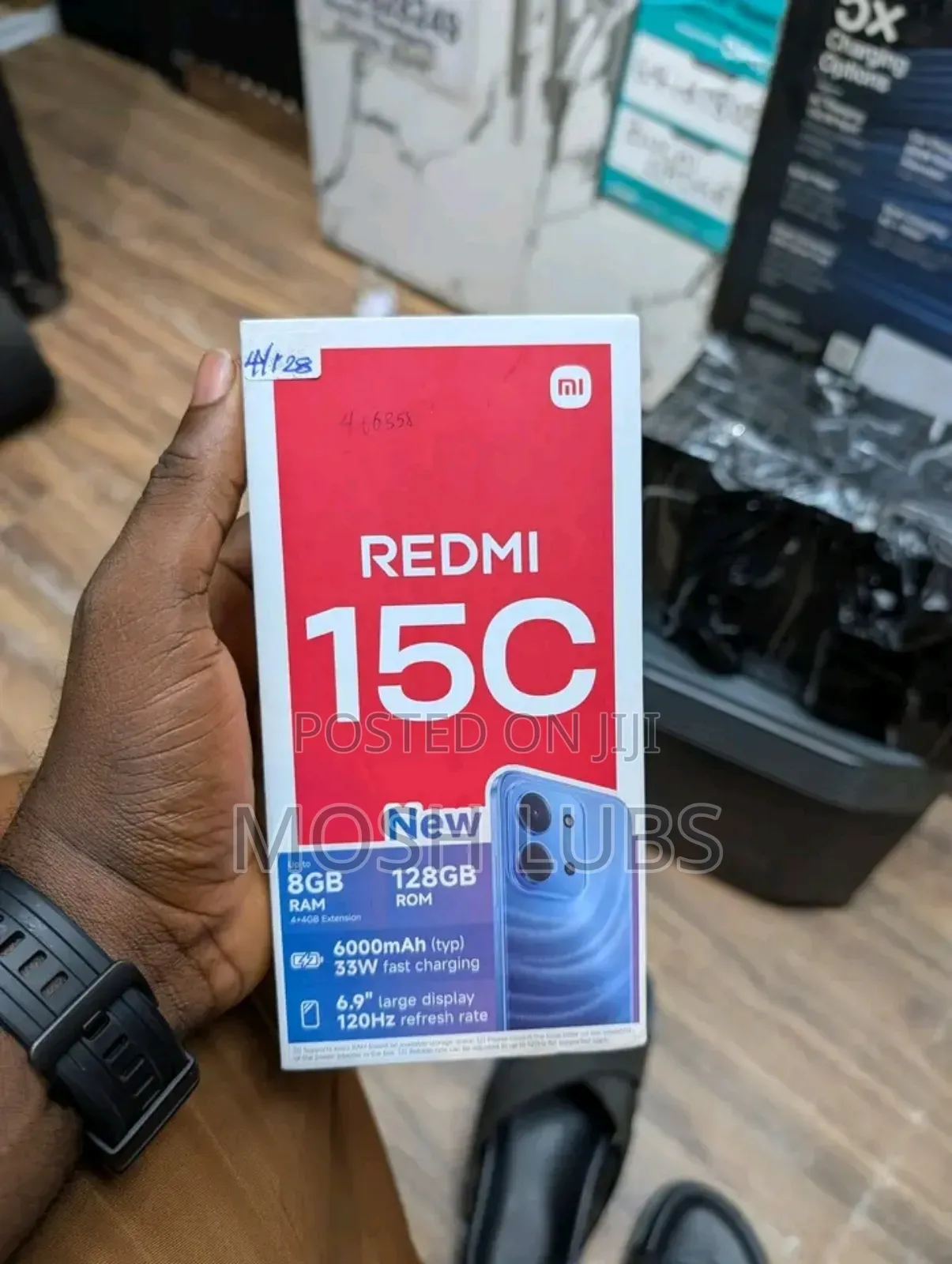 New Xiaomi Redmi 15C 4G 256 GB Black
