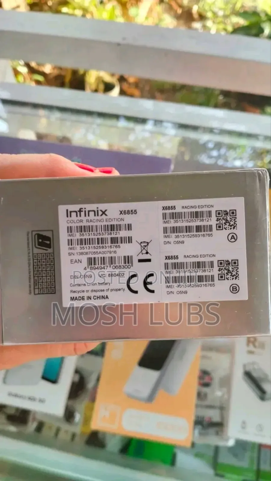 New Infinix Note 50 Pro 256 GB Black