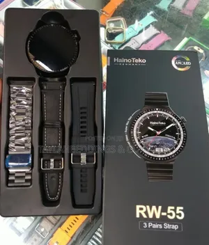 Hainoteko Rw-55 Amoled Smartwatch German Engineered, Fitness Tracker