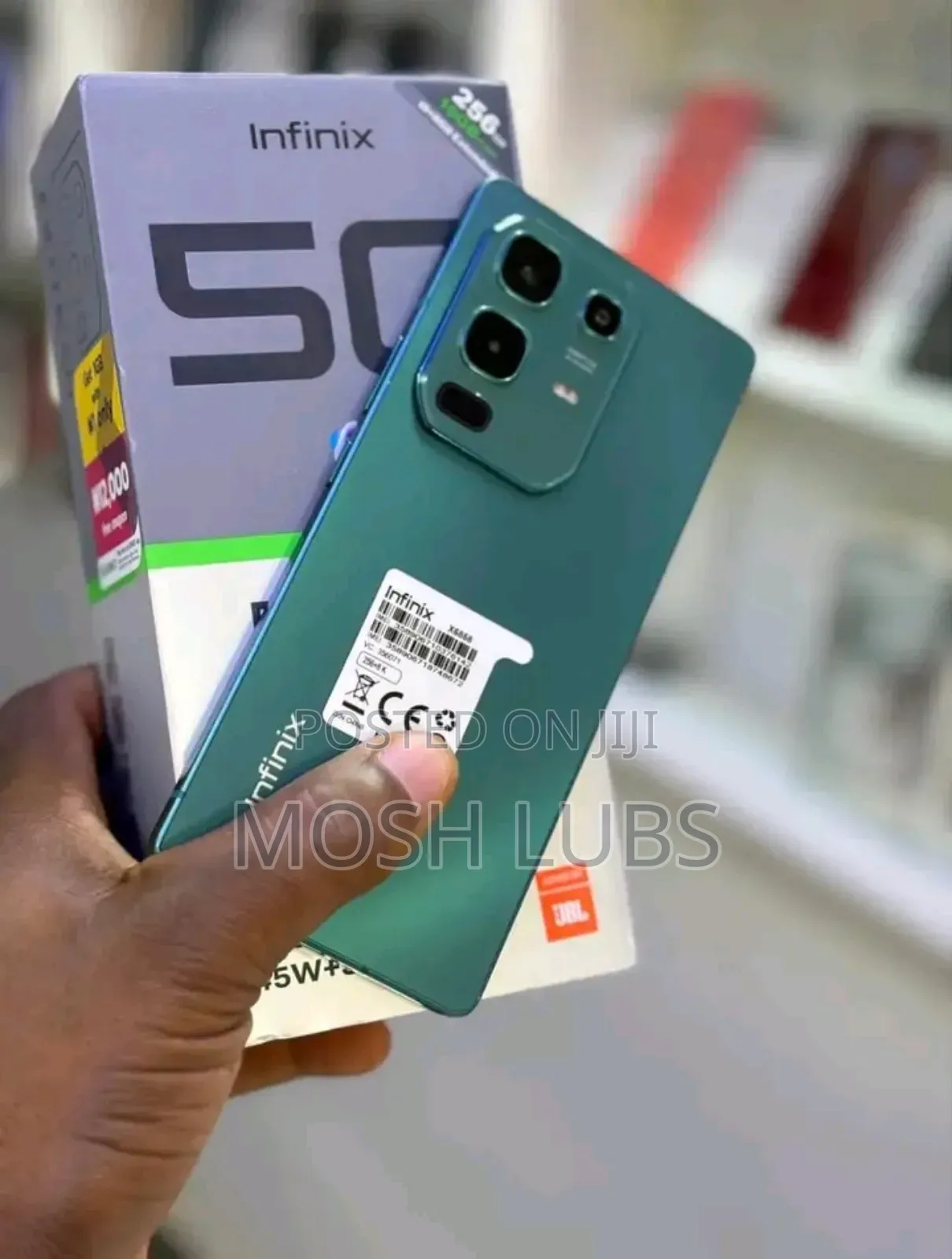 New Infinix Note 50 4G 256 GB Green