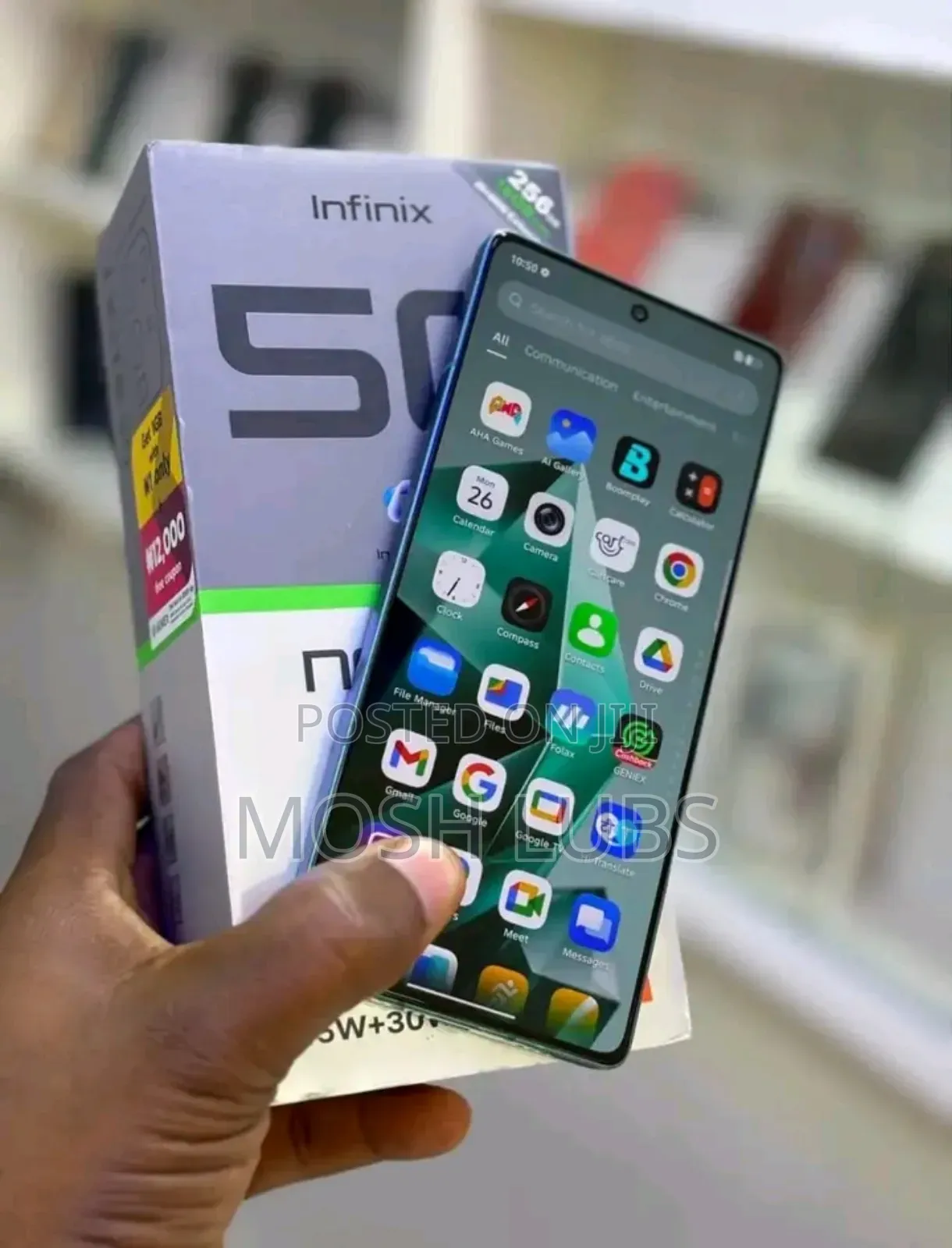 New Infinix Note 50 4G 256 GB Green