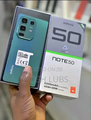 New Infinix Note 50 4G 256 GB Green