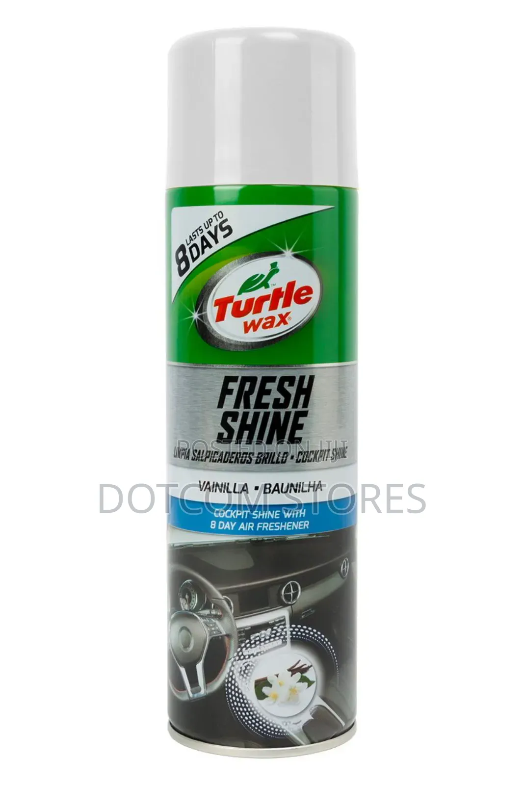 Turtle Wax Fresh Shine Car Interior Cleaner Spray.