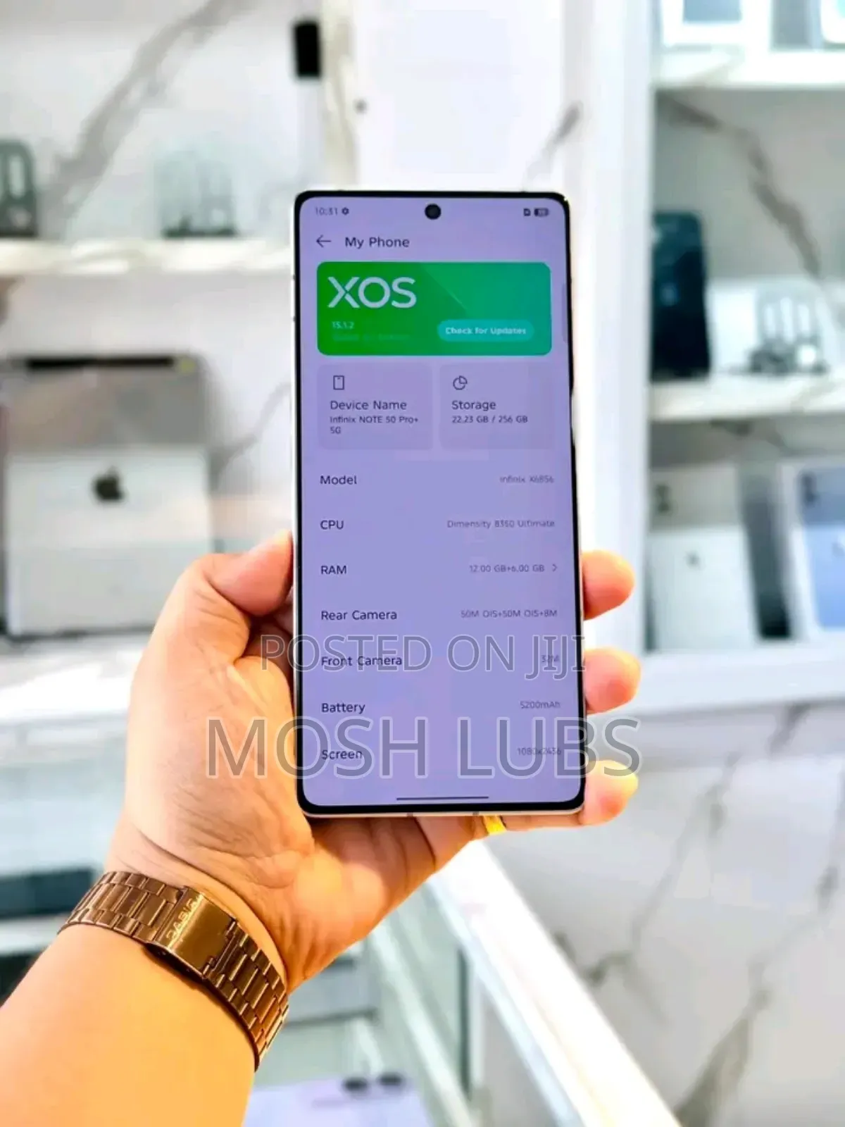 New Infinix Note 50 Pro+ 256 GB Gray