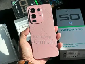 New Infinix Note 50s 256 GB Gold