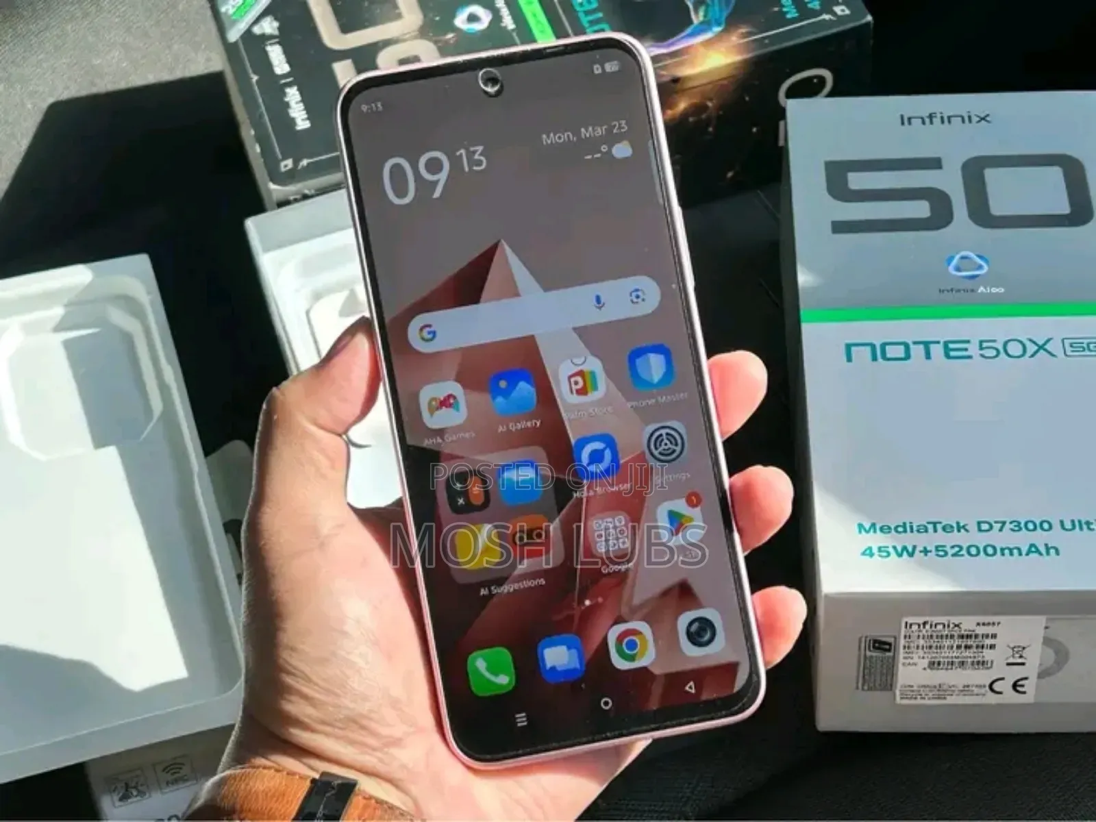 New Infinix Note 50s 256 GB Gold