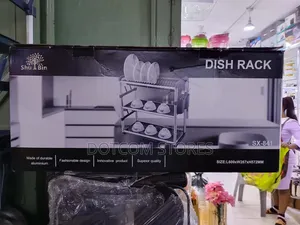 Shu Bin 3-Tier Aluminum Dish Rack (Model Sx-841)